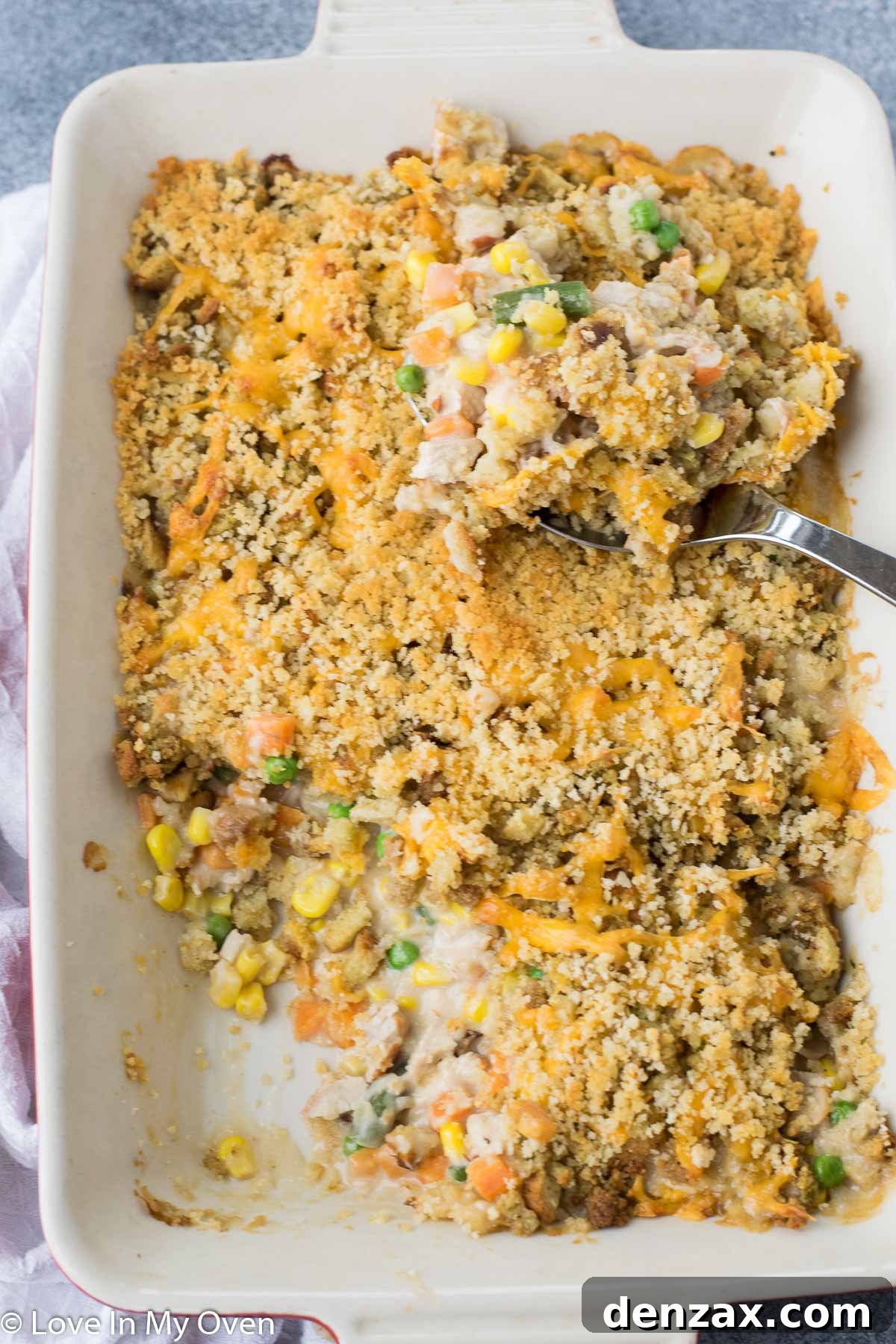 leftover turkey stuffing casserole