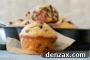 Bakery Style Banana Chocolate Chip Muffins