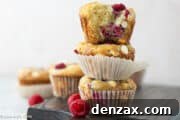 raspberry white chocolate muffins