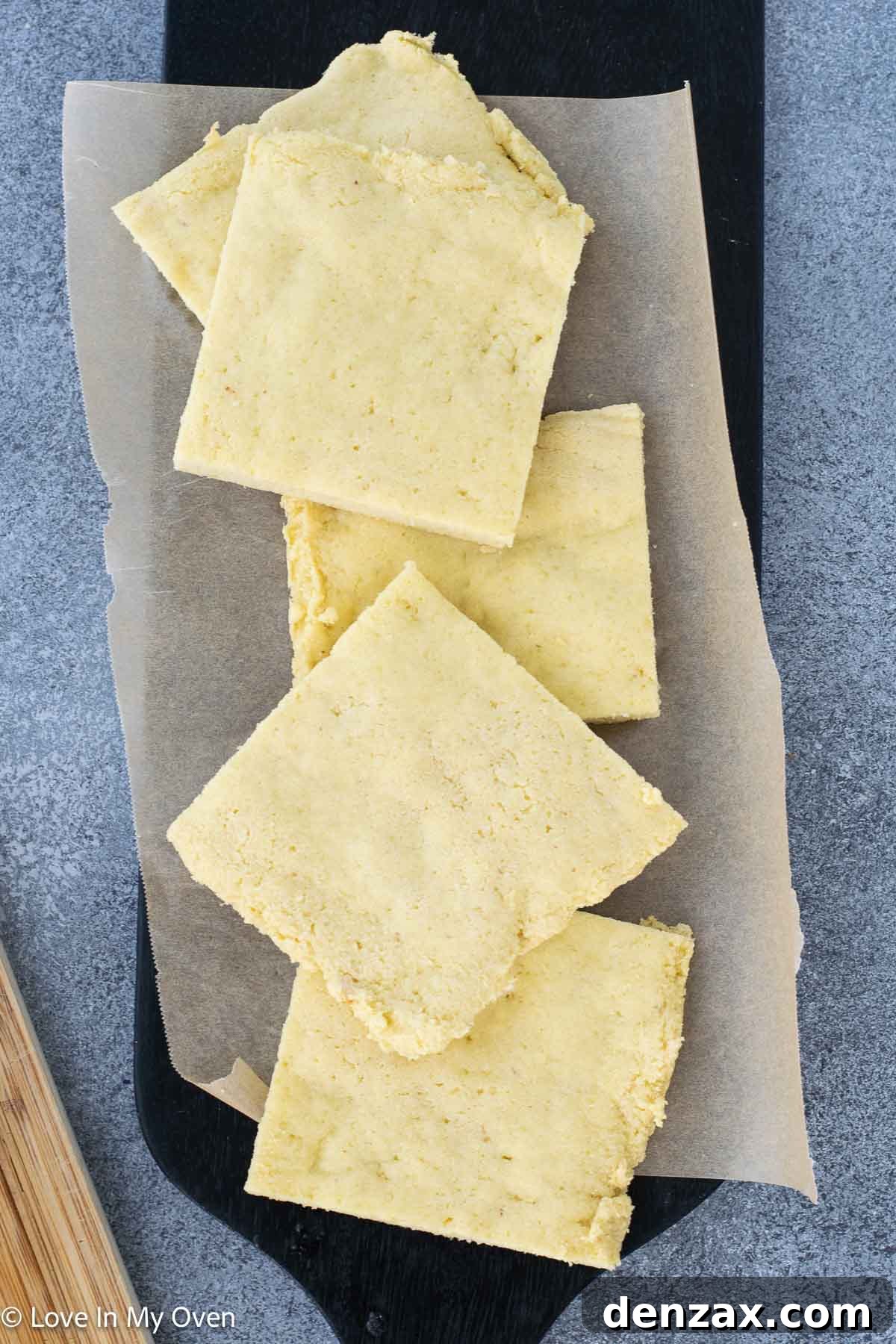 Golden brown 3-ingredient almond flour bread cooling on a rack