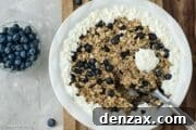 blueberry baked oatmeal