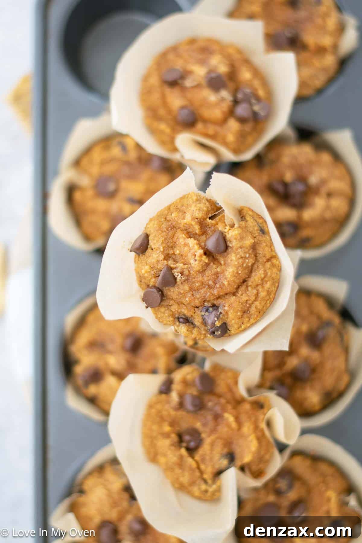 almond flour pumpkin muffins