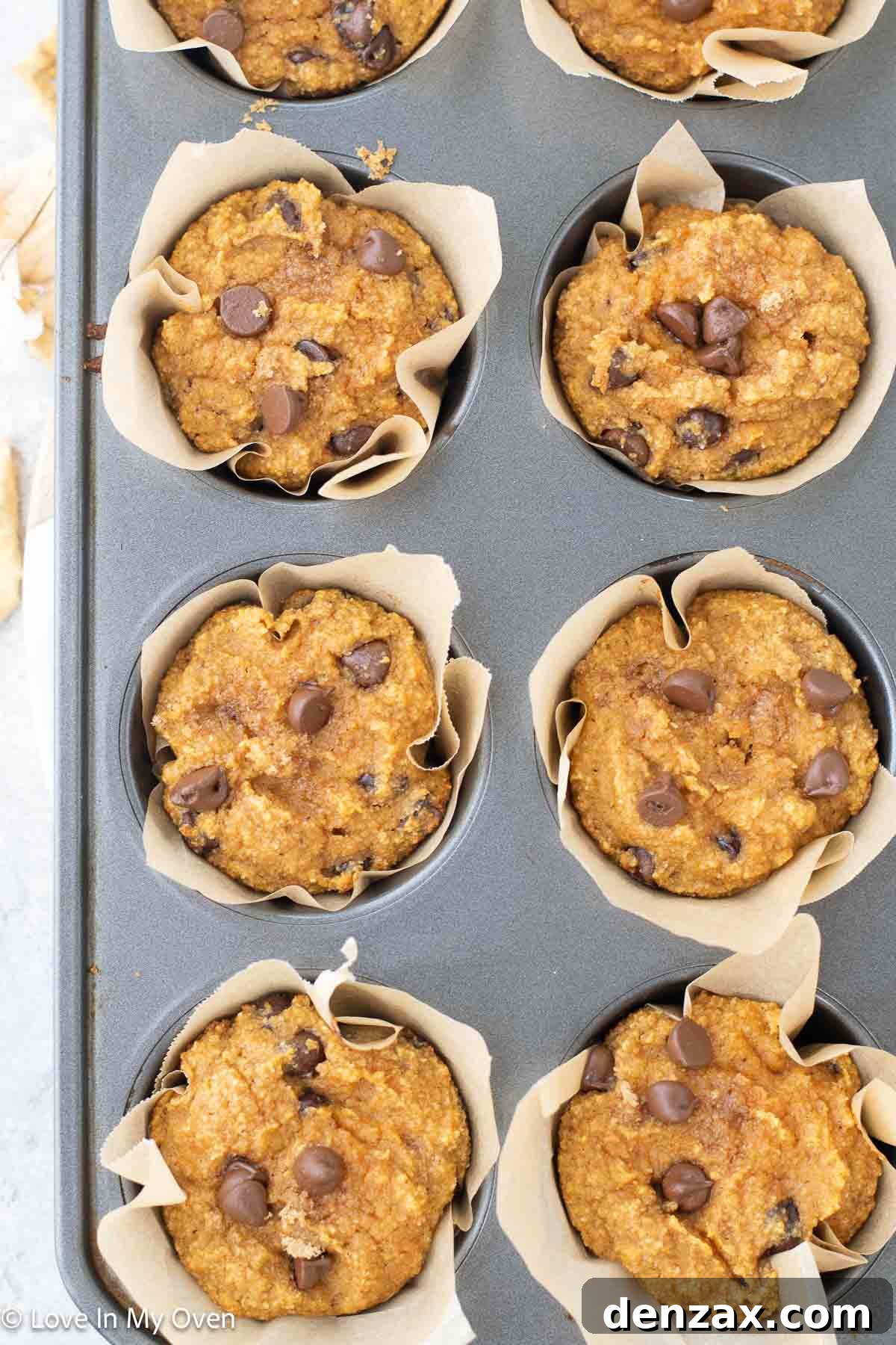 almond flour pumpkin muffins