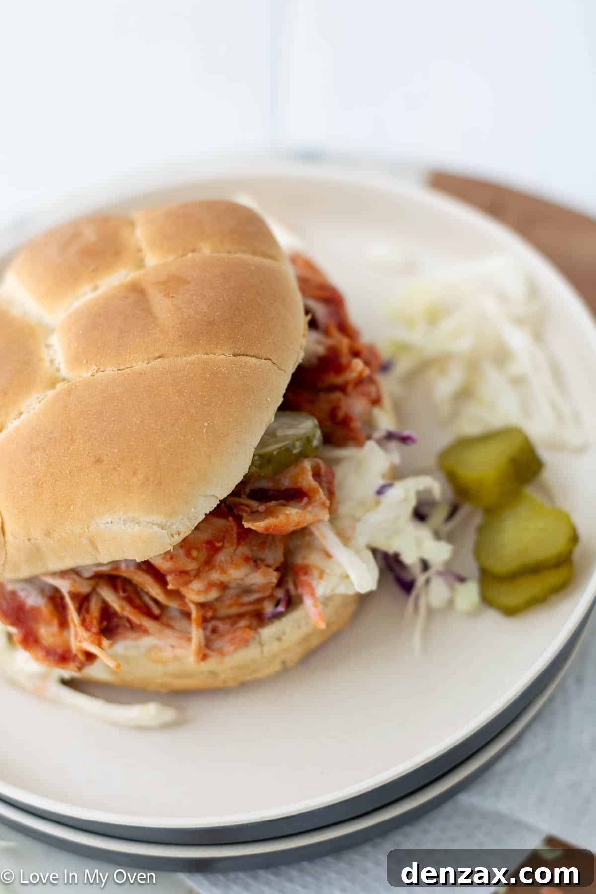 Overview of Pulled Chicken Sandwiches and Sides