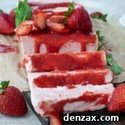 Strawberry Semifreddo