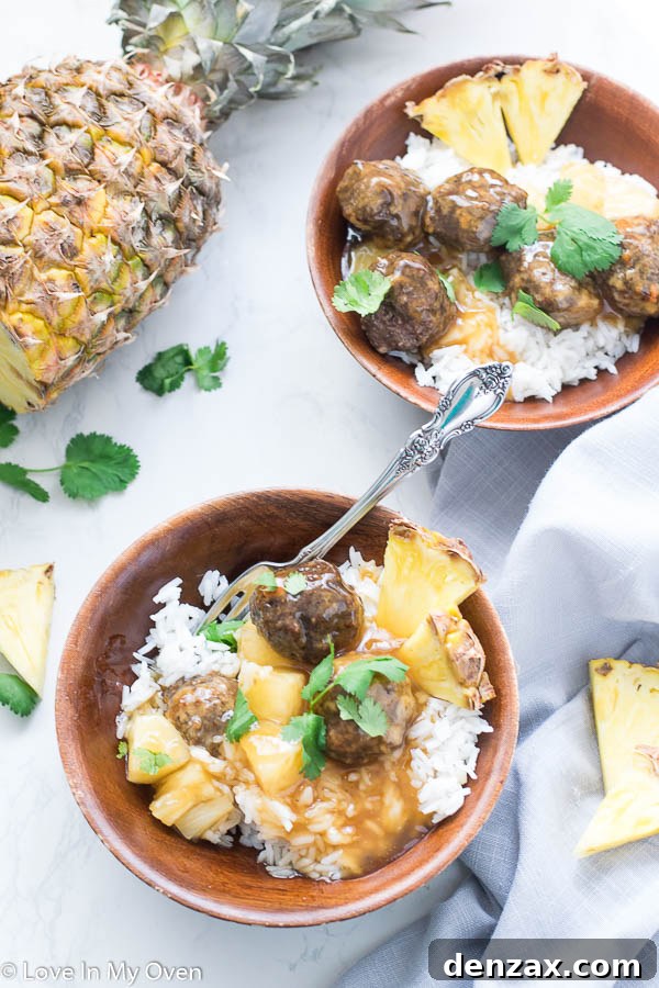 hawaiian meatballs