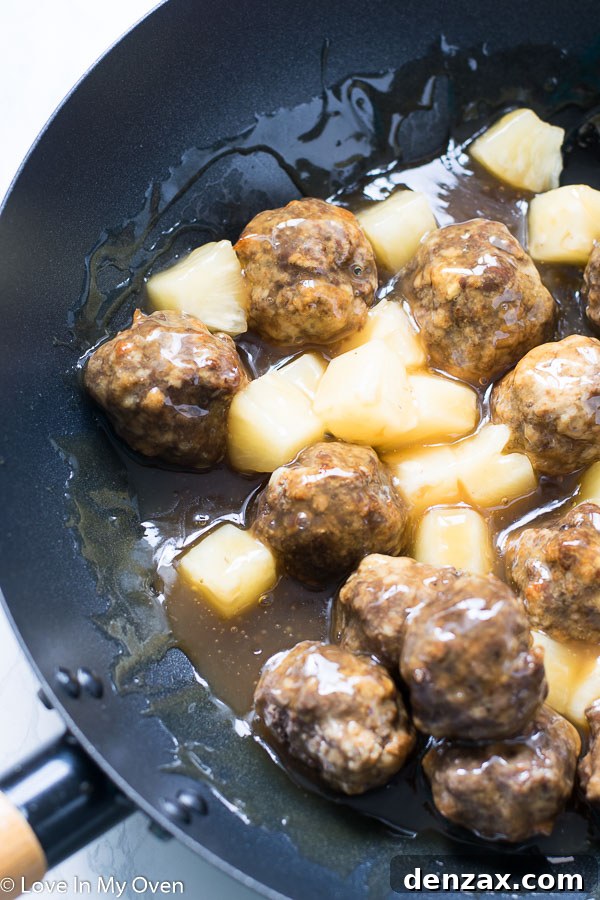 hawaiian meatballs