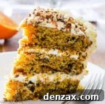 orange-carrot cake