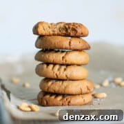 3 ingredient peanut butter cookies