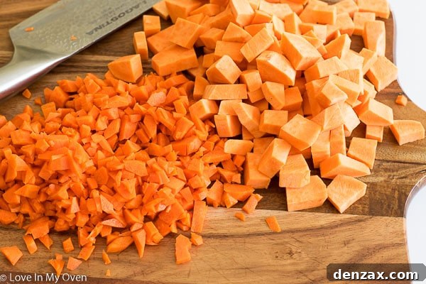 carrots and sweet potatoes