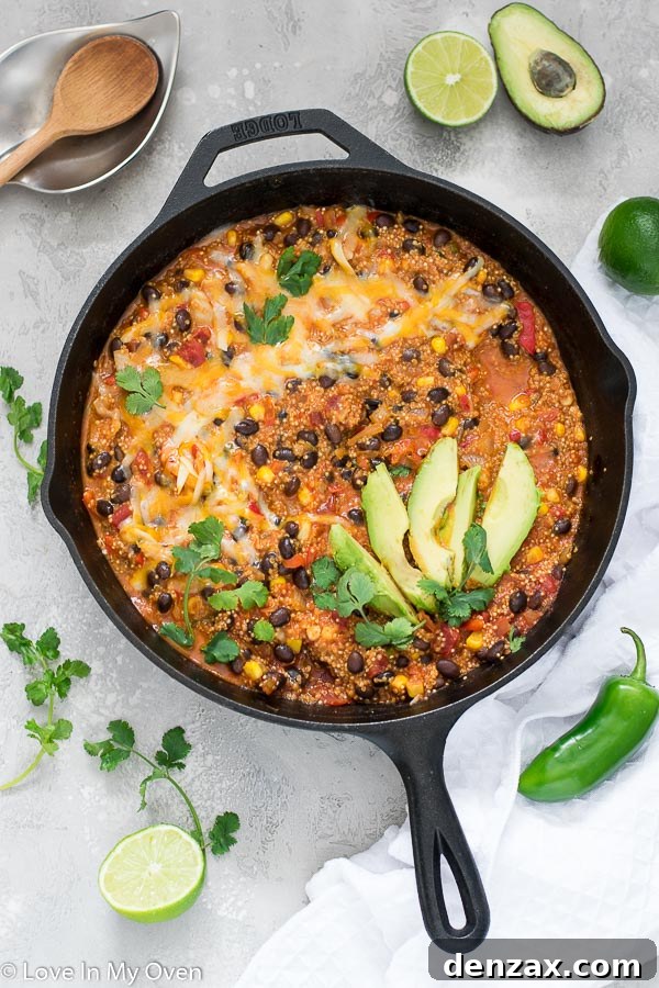 mexican quinoa casserole