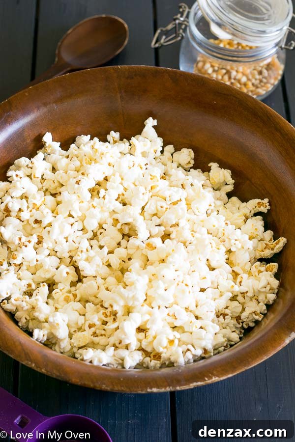 Ingredients for Trail Mix Popcorn
