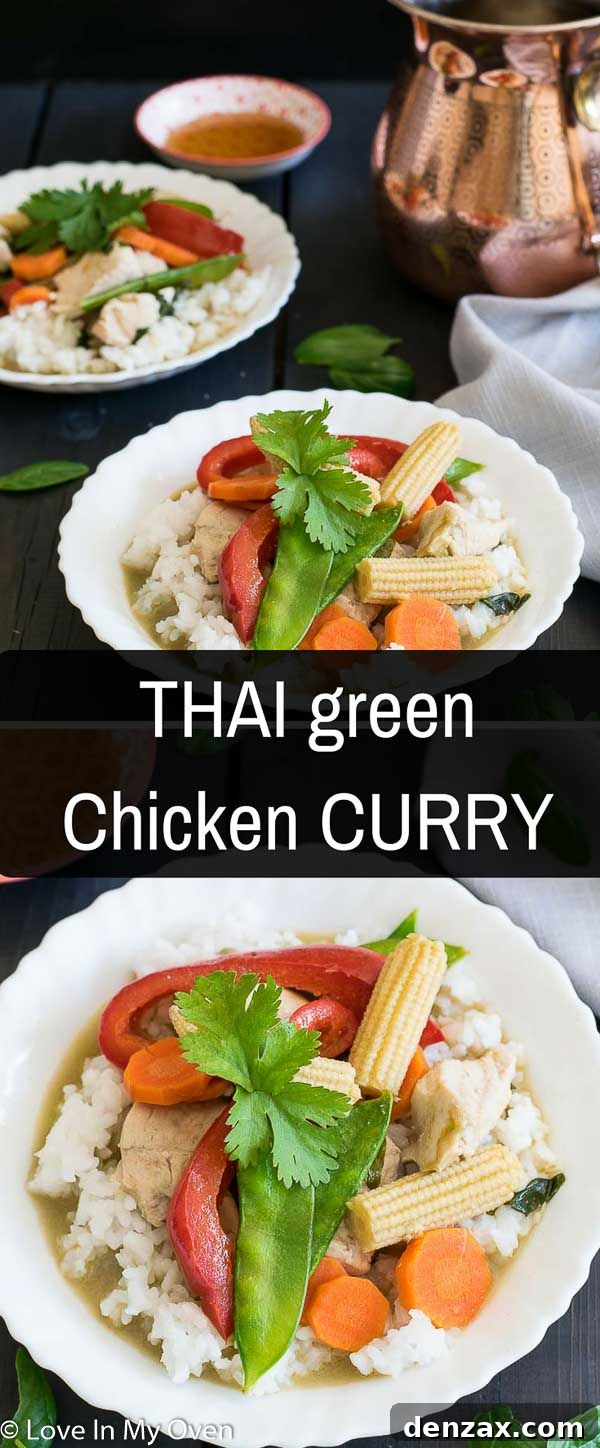 Pin for later: Thai Green Chicken Curry recipe