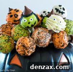 halloween cake pops
