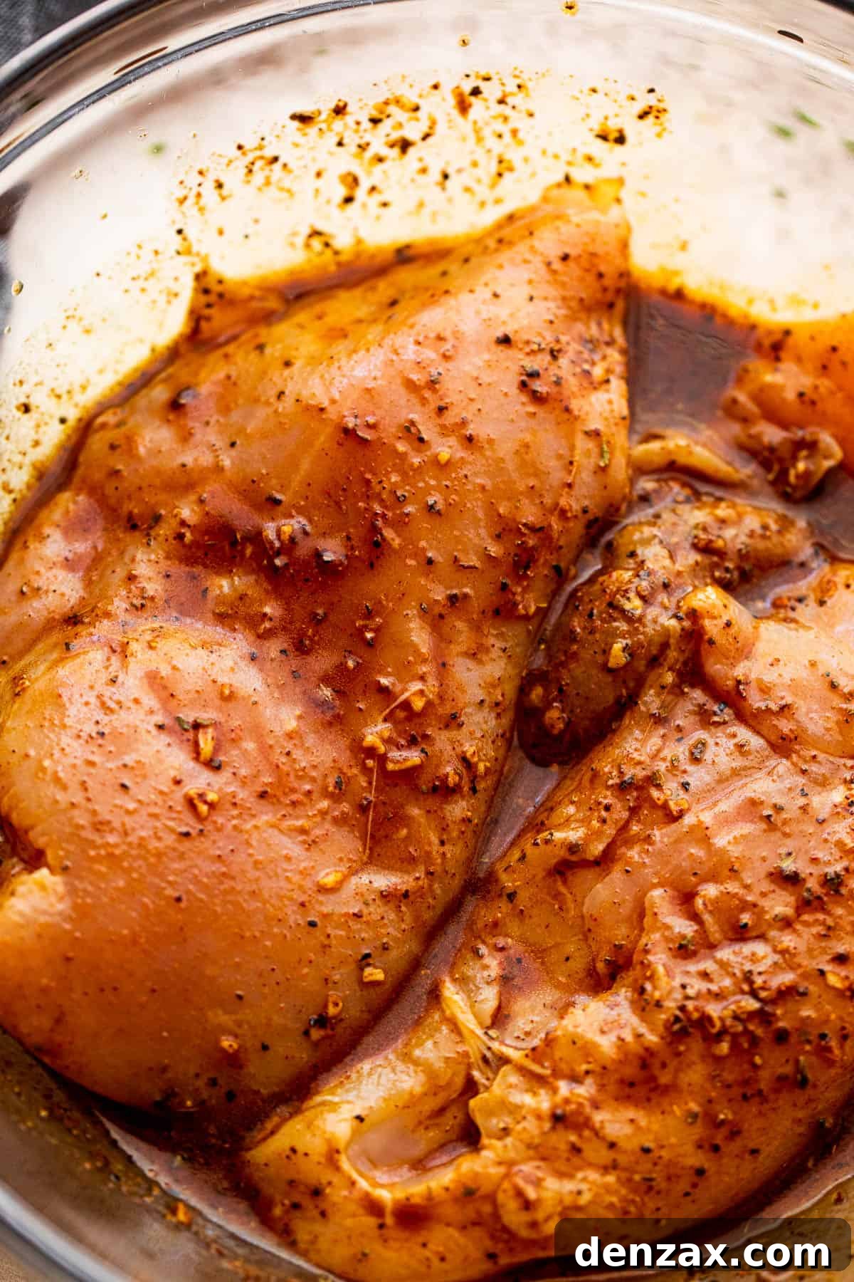 marinating chicken breasts
