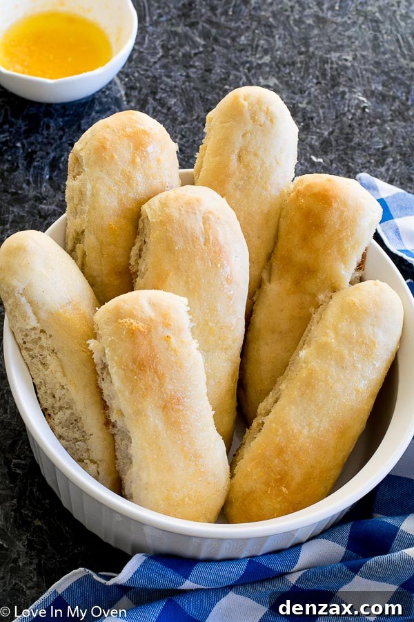easy garlic butter breadsticks
