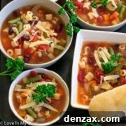 slow cooker minestrone soup
