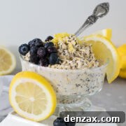 lemon poppy seed overnight oats