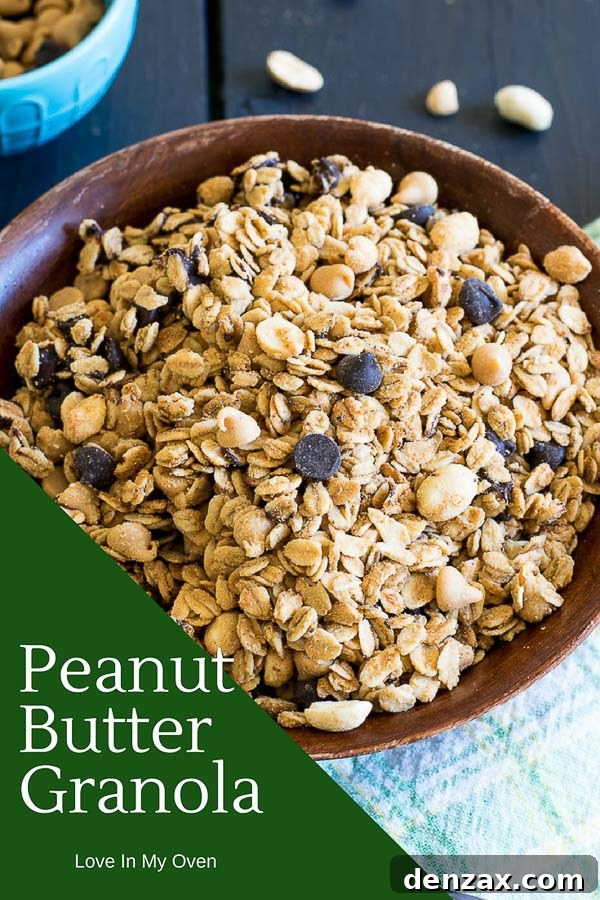 peanut butter granola