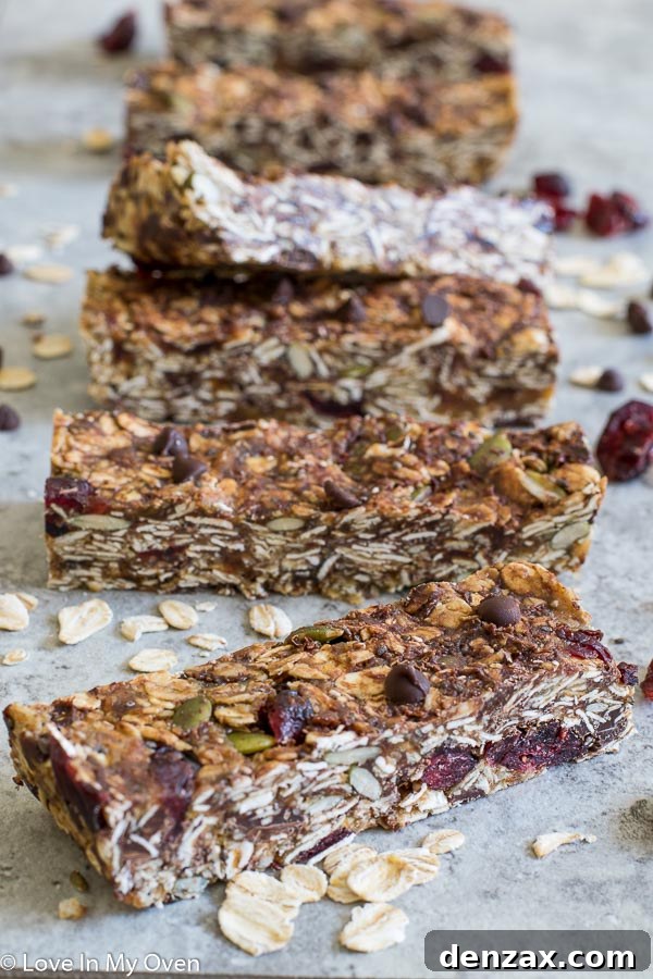 Nut-Free Chewy Granola Bars