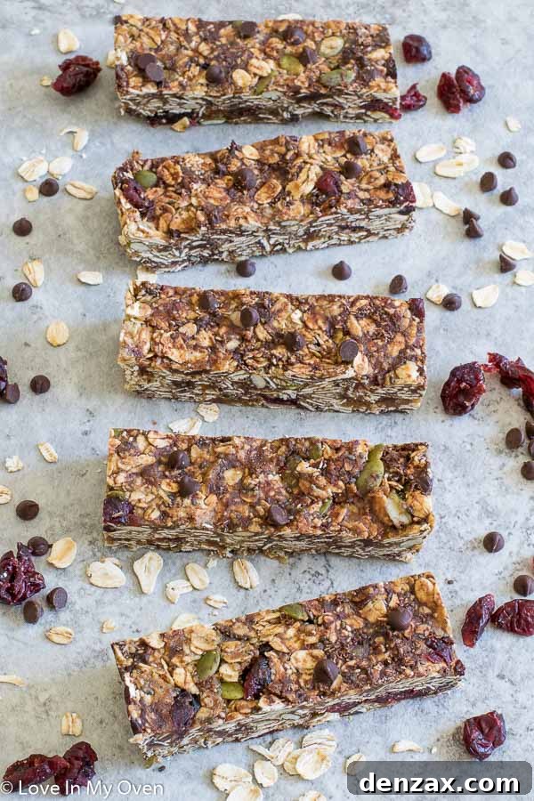 Nut-Free Chewy Granola Bars