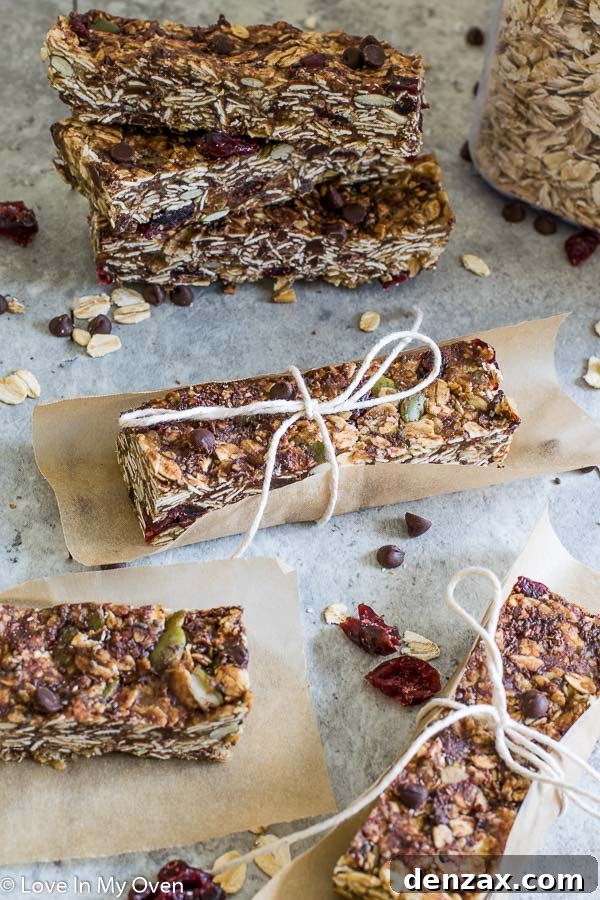 Nut-Free Chewy Granola Bars
