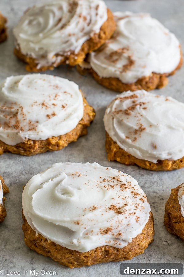 soft pumpkin cake cookies