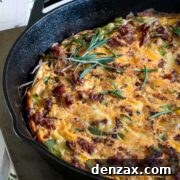 keto chorizo frittata