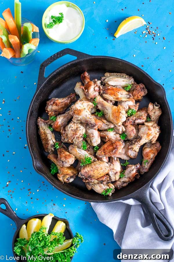Crispy Baked Chicken Wings