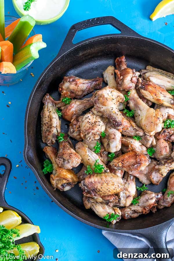 Crispy Baked Chicken Wings