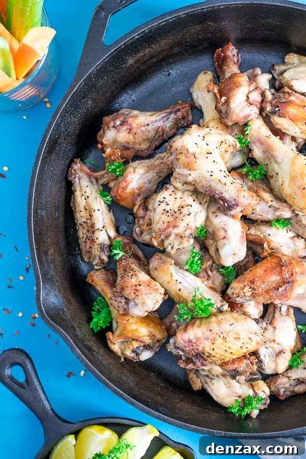 Crispy Baked Chicken Wings