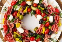 Festive Antipasto Wreath Recipe for Holiday Gatherings
