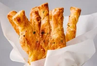Crispy Puff Pastry Cheese Sticks Recipe