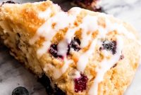 Easy Homemade Blueberry Scones Recipe — Fluffy, Buttery & Quick