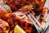 Juicy Oven-Braised and Skillet-Grilled Chicken Thighs