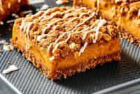 Pumpkin Cheesecake Bars Recipe — Creamy Autumn Dessert