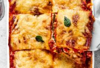 Zucchini Lasagna with Savory Ground Beef and Cheese