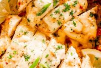 Oven-Baked Caesar Chicken with Crispy Parmesan Crust