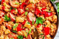 Authentic Cajun Chicken and Sausage Jambalaya Recipe