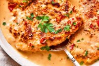 Rich and Creamy Smothered Chicken with Onions and Gravy