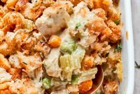 Creamy Chicken and Stuffing Casserole Recipe for Weeknights