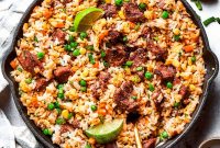 Steak Fried Rice Recipe: Savory Beef and Garlic Stir-Fry