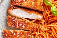 Crispy Romano-Crusted Chicken with Parmesan Herb Breading