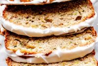 Iced Zucchini Banana Bread Recipe – Moist Quick Bread with Glaze