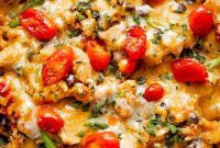 One-Pan Chicken Burrito Skillet with Rice and Beans