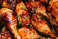Sticky Asian-Style Slow Cooker Chicken Drumsticks