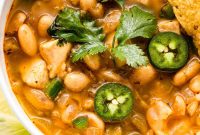 Hearty Chicken Chili Recipe with Slow Cooker Option
