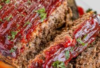 Classic Comfort Meatloaf Recipe with Savory Glaze