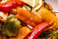 Lemon-Dressed Grilled Vegetables Recipe for Summer Sides