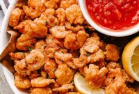 Crunchy Popcorn Shrimp Recipe with Zesty Dipping Sauce